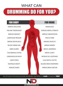 benefits of drumming