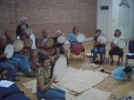 Frame Drums are one of the instruments that can be the center of a drum workshop or group class.